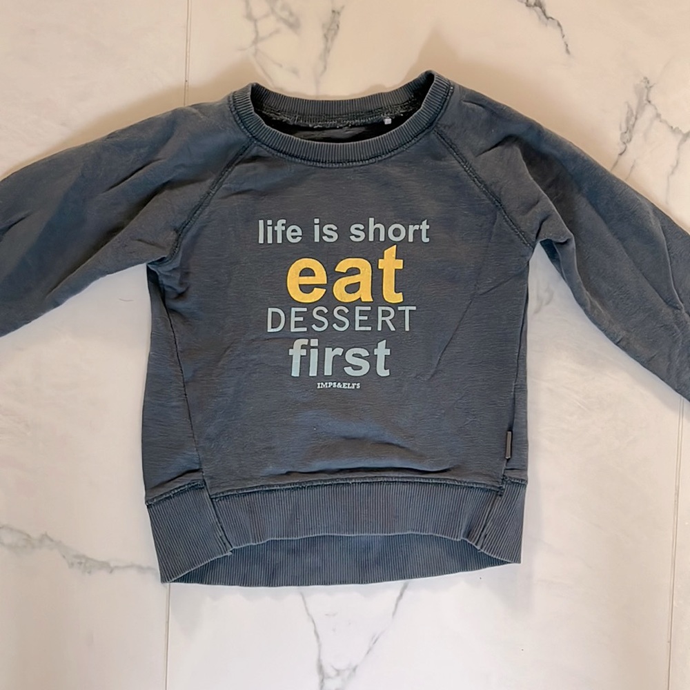 Imps and Elfs sweatshirt size 4